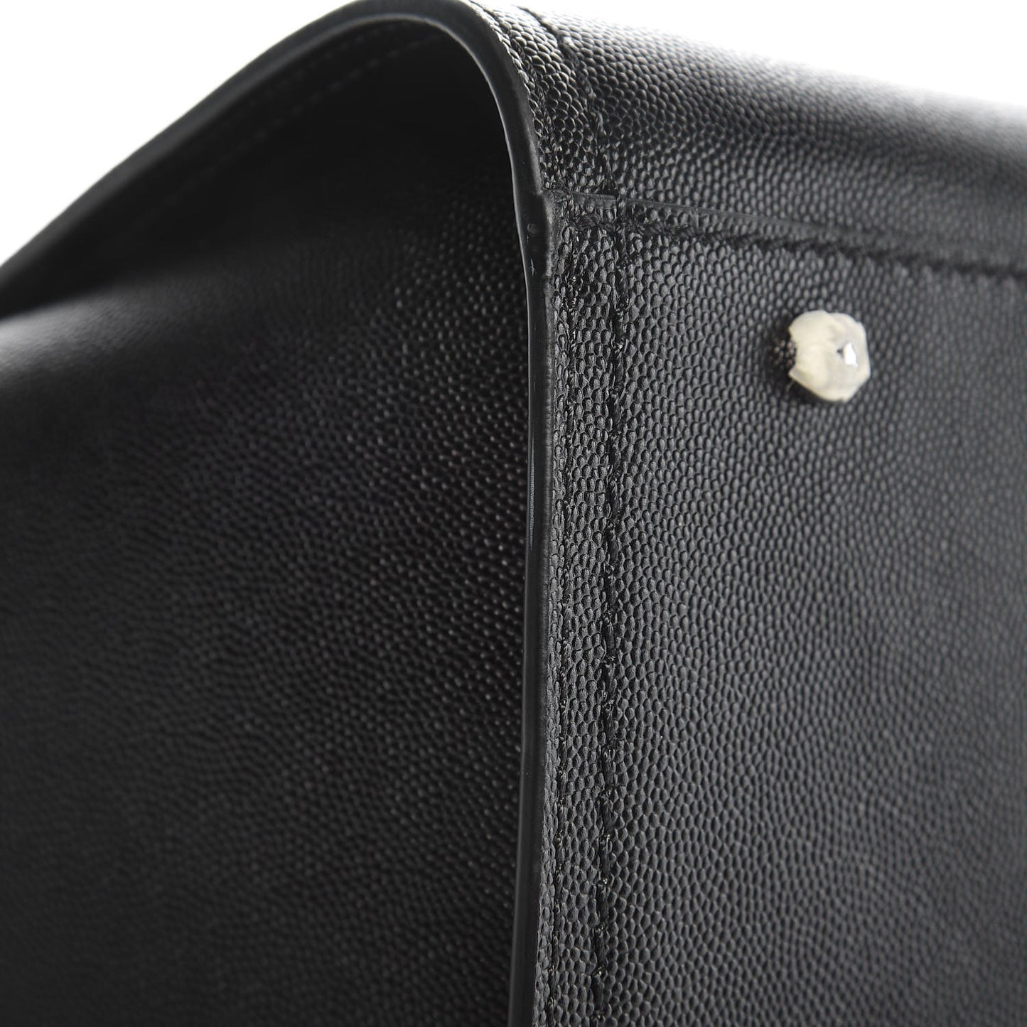 Caviar Small Studded Deauville Tote Black