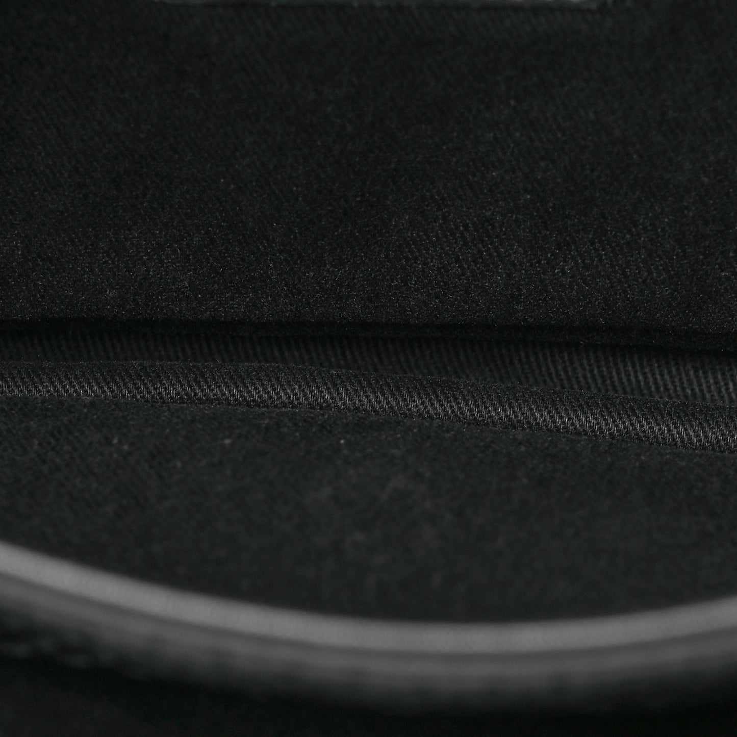 Perforated Calfskin Large Up In The Air Flap Black