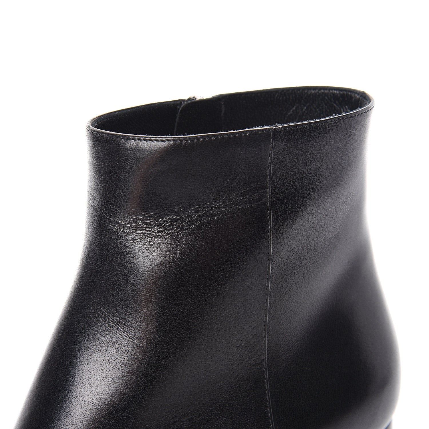 Saint Laurent Nappa Loulou Ankle Zip Boot 39.5 Black 8 of 10