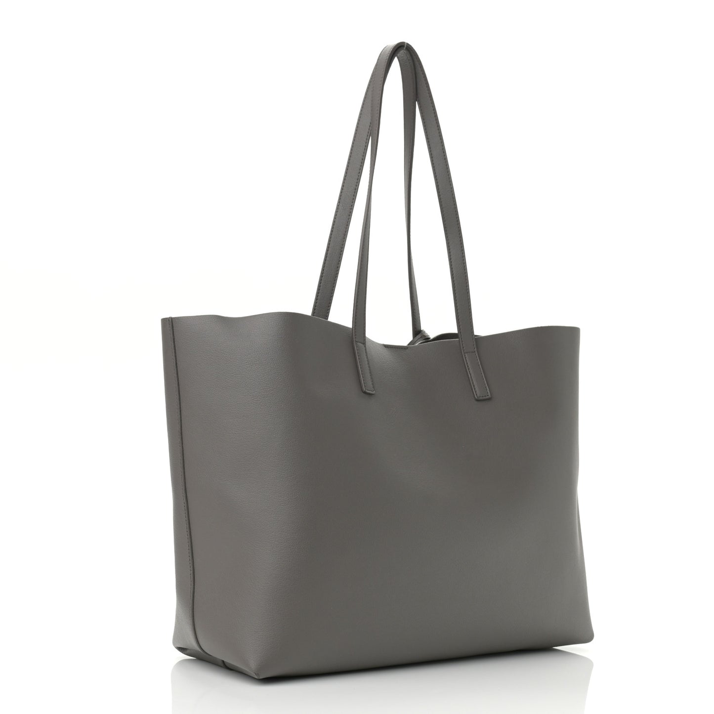 Calfskin Large Shopping Tote Fog