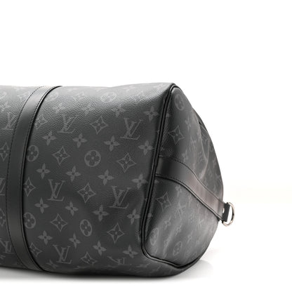 Louis Vuitton Monogram Eclipse Keepall Bandouliere 45 8 of 10