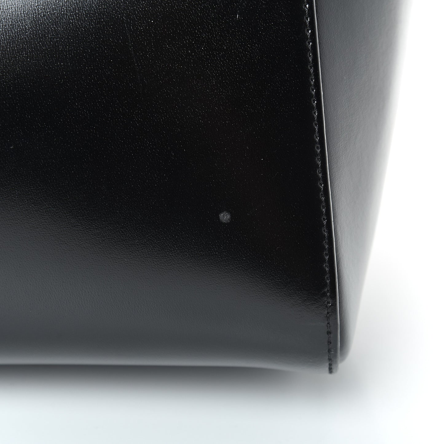 Shiny Lord Calfskin Medium Antigona Black