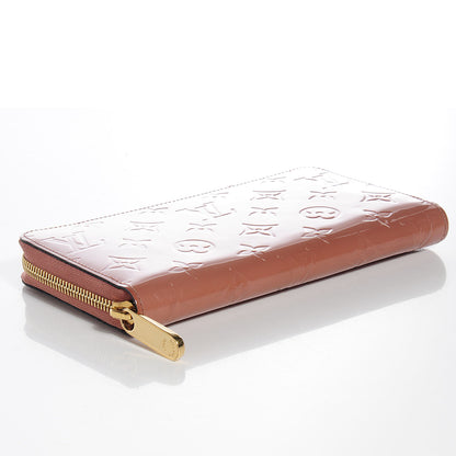 Louis Vuitton Vernis Zippy Wallet Rose Velours 4 of 8