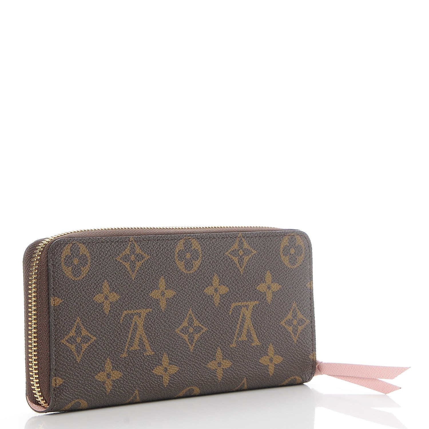 Louis Vuitton Monogram Clemence Wallet Rose Ballerine 3 of 8