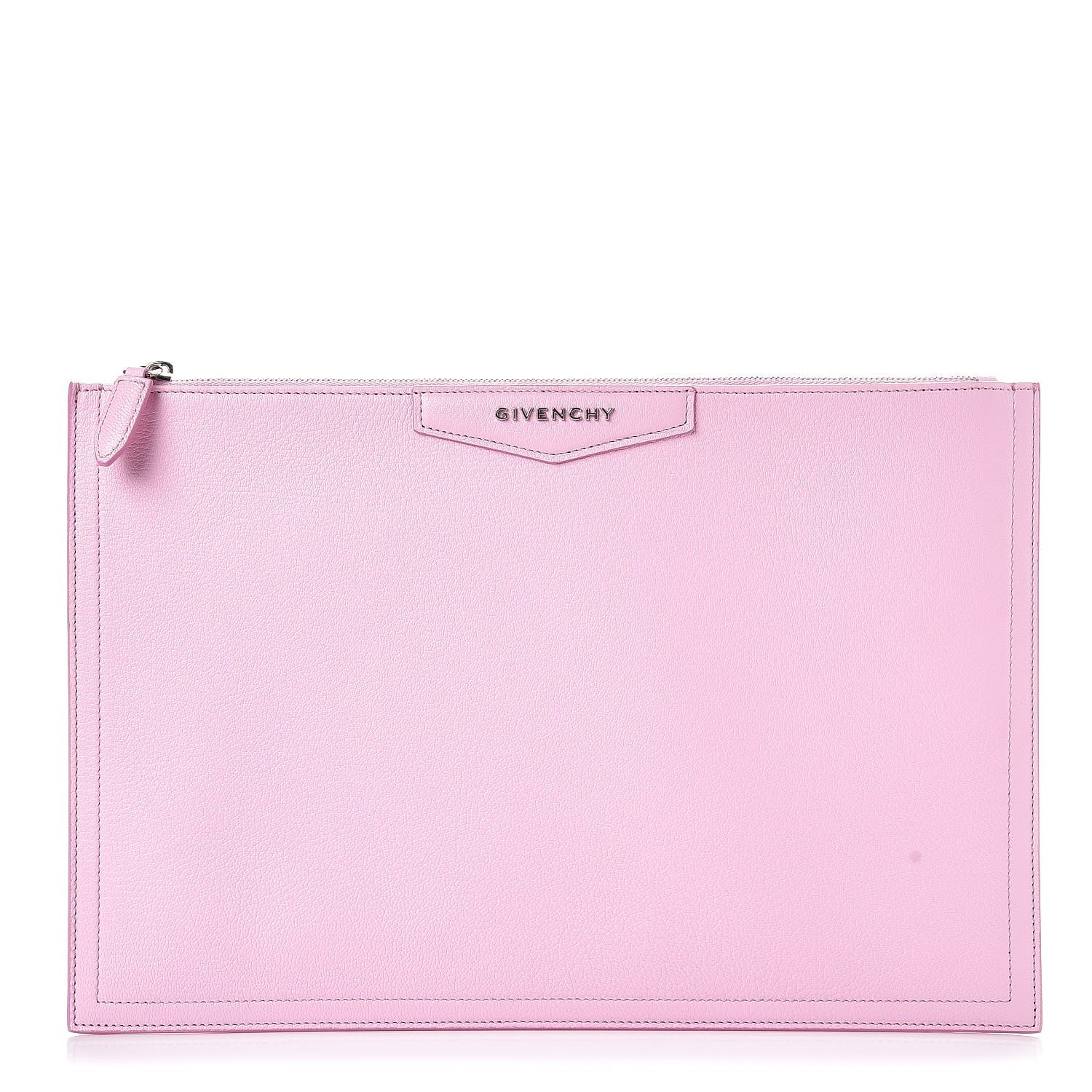 Givenchy Sugar Goatskin Large Antigona Pouch Bright Pink 1 of 9