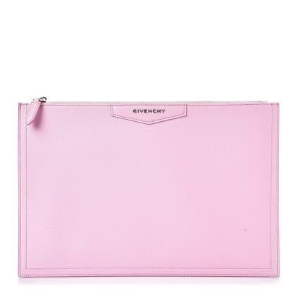 Givenchy Sugar Goatskin Large Antigona Pouch Bright Pink 1 of 9