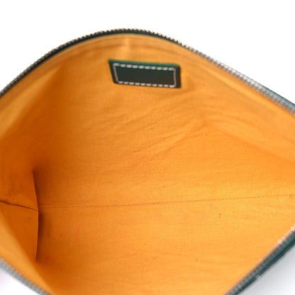 Goyard Goyardine Senat Pochette MM Green 5 of 13