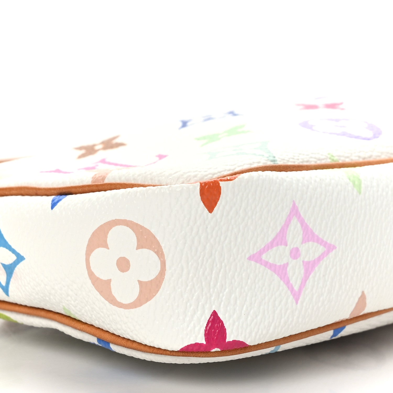 Louis Vuitton Monogram Multicolor Pochette Accessories White 8 of 9