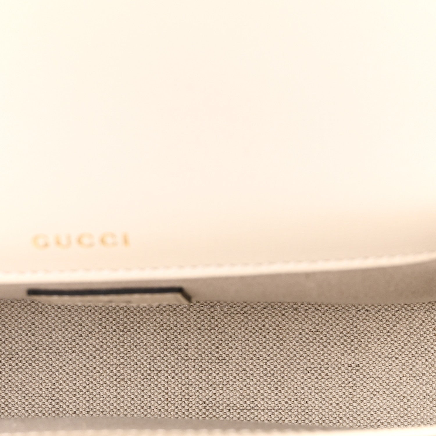 Gucci Azalea Calfskin Mini Crystal Horsebit 1955 Shoulder Bag Mystic White 5 of 10