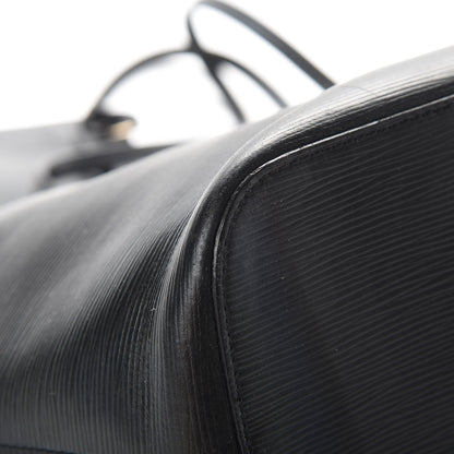 Louis Vuitton Epi Neverfull MM Black 12 of 26