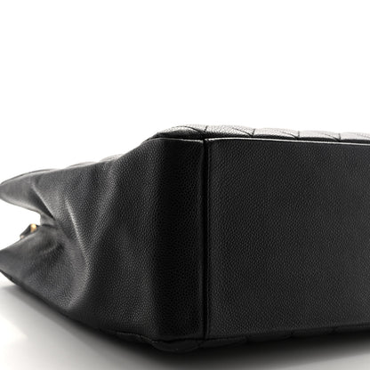 Chanel Caviar Quilted Grand Shopping Tote GST Black 9 of 10