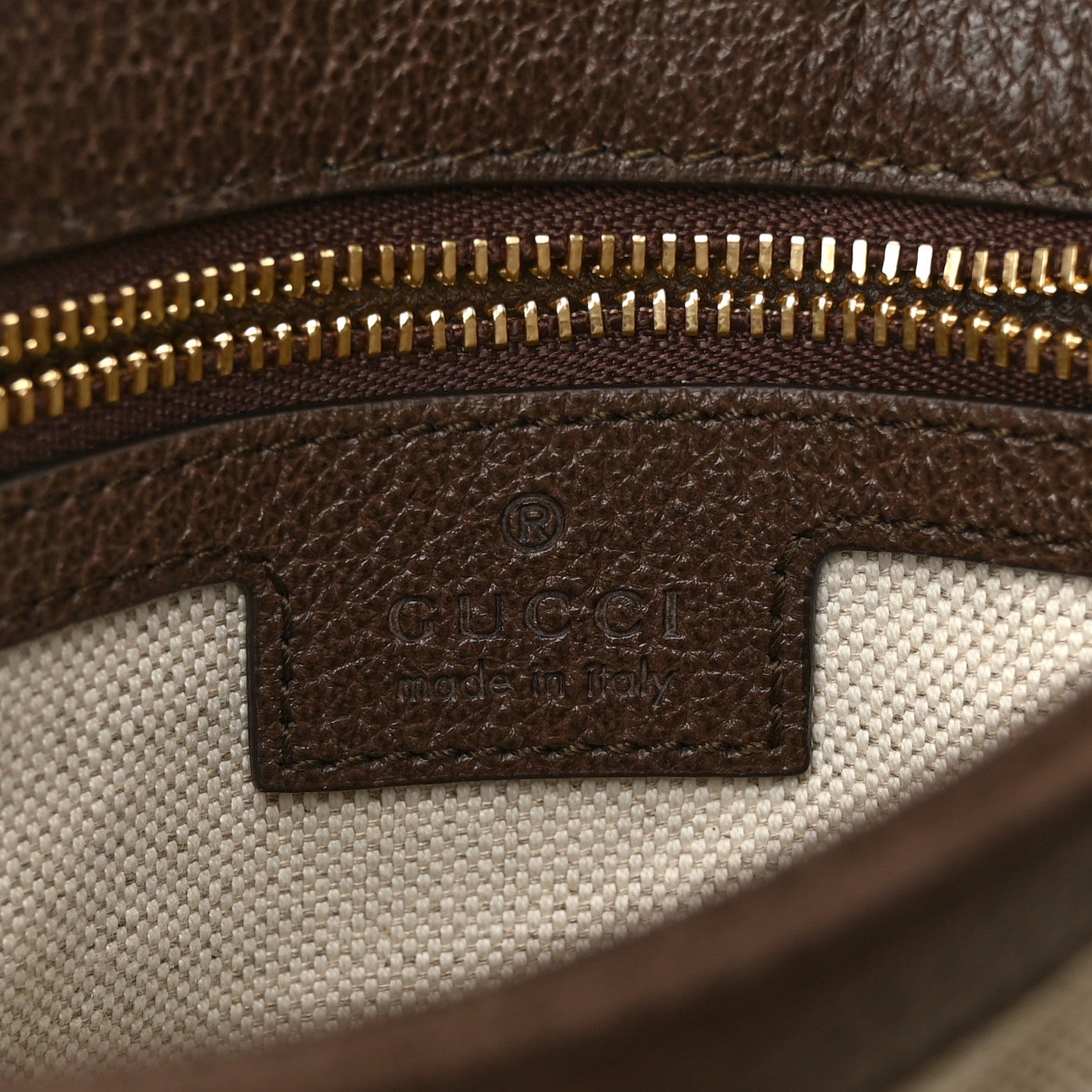Gucci GG Supreme Monogram Textured Dollar Calfskin Web Medium Blondie Top Handle Shoulder Flap Bag Beige Ebony New Acero 7 of 11