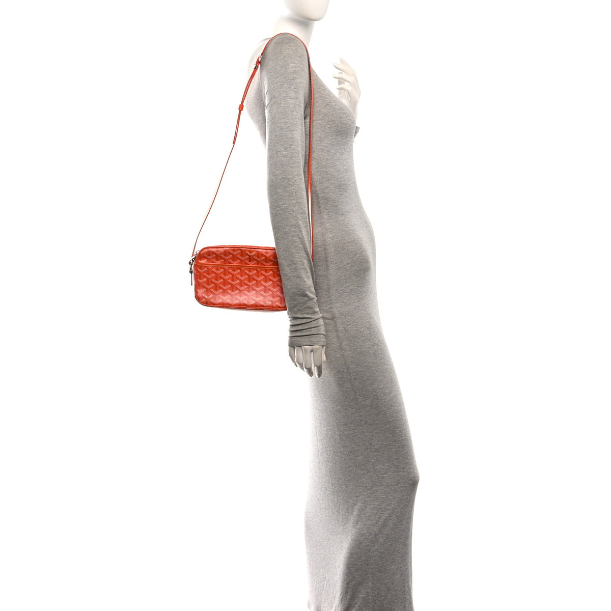 Goyardine Sac Cap Vert Orange