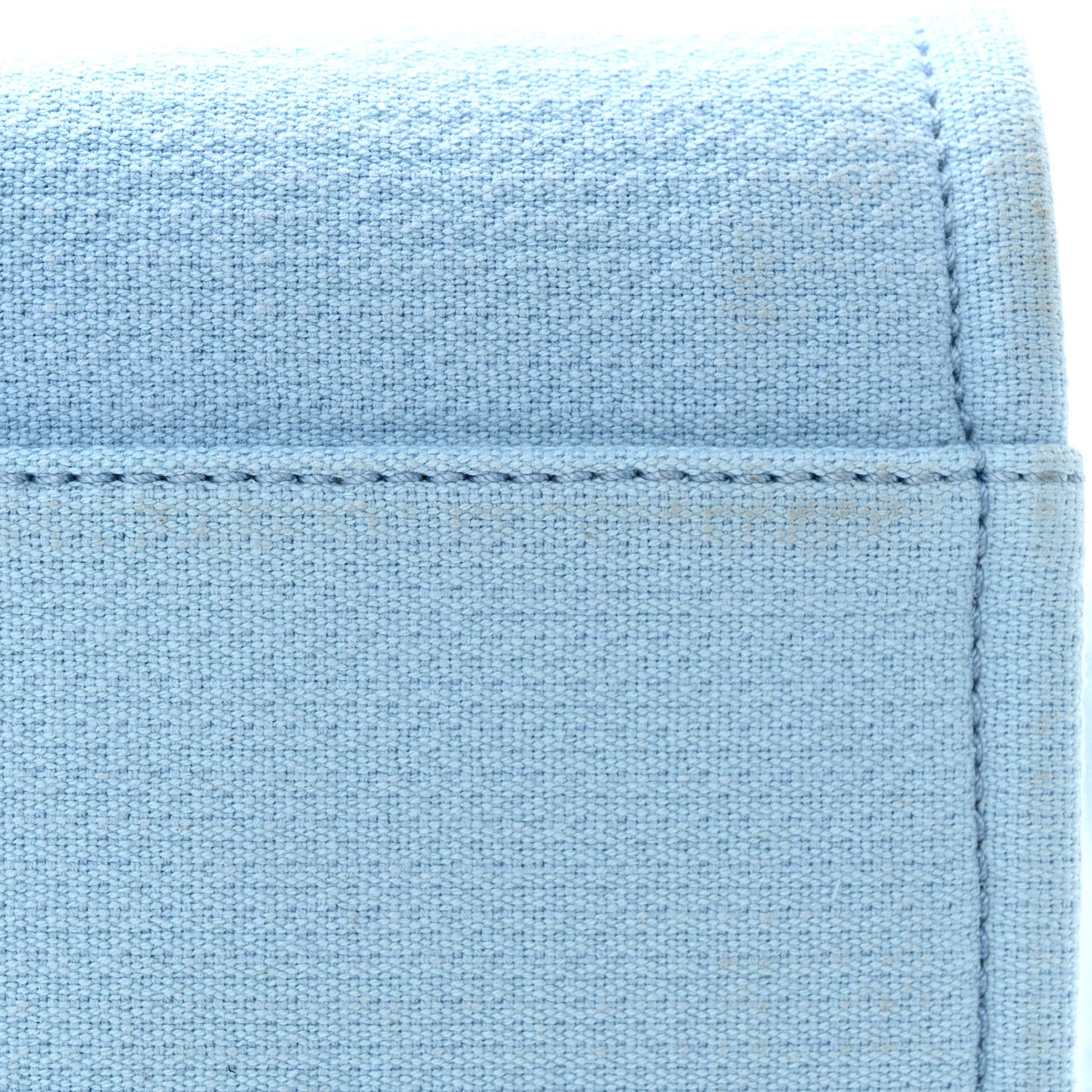 Chanel Mixed Fibers Medium Deauville Tote Light Blue 12 of 16