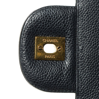Chanel Caviar Quilted Maxi Double Flap Black 8 of 8