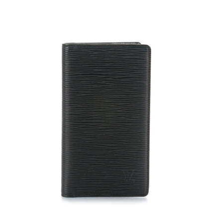 Louis Vuitton Epi Checkbook Cover Black 1 of 7