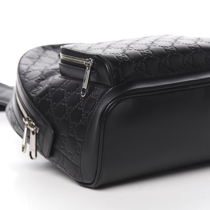 Gucci Guccissima Signature Small Day Backpack Black 9 of 11
