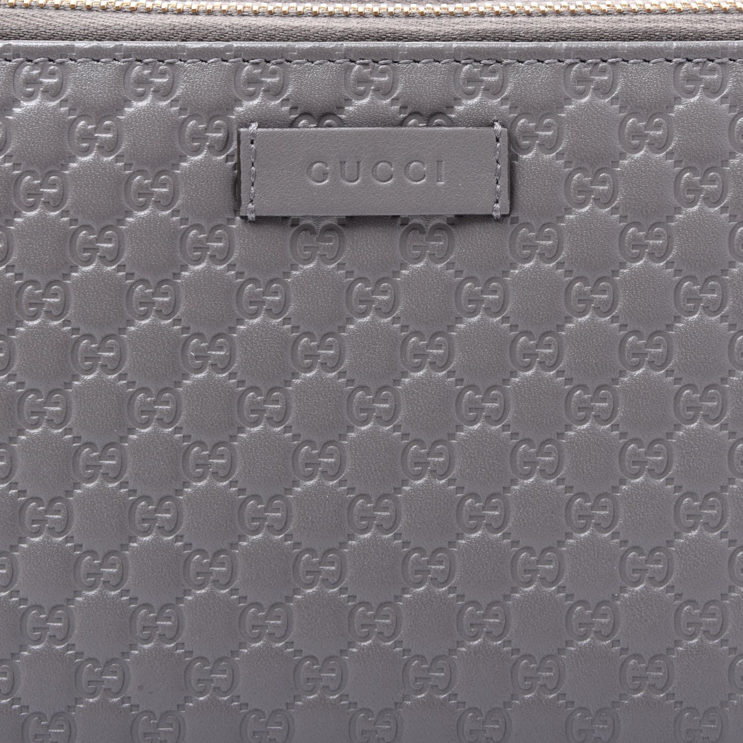 Gucci Soft Microguccissima Zip Around Top Handle Travel Wallet Loess 9 of 9