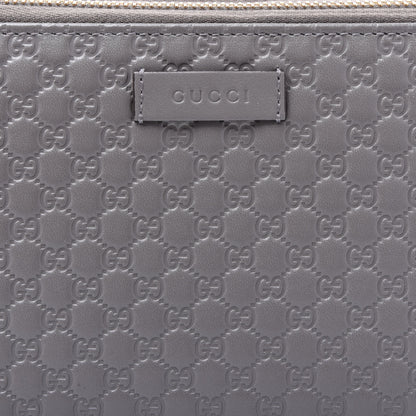 Gucci Soft Microguccissima Zip Around Top Handle Travel Wallet Loess 9 of 9