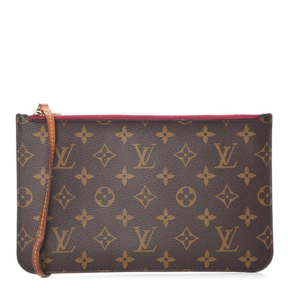 Louis Vuitton Monogram Neverfull MM GM Pochette Pivoine 1 of 11