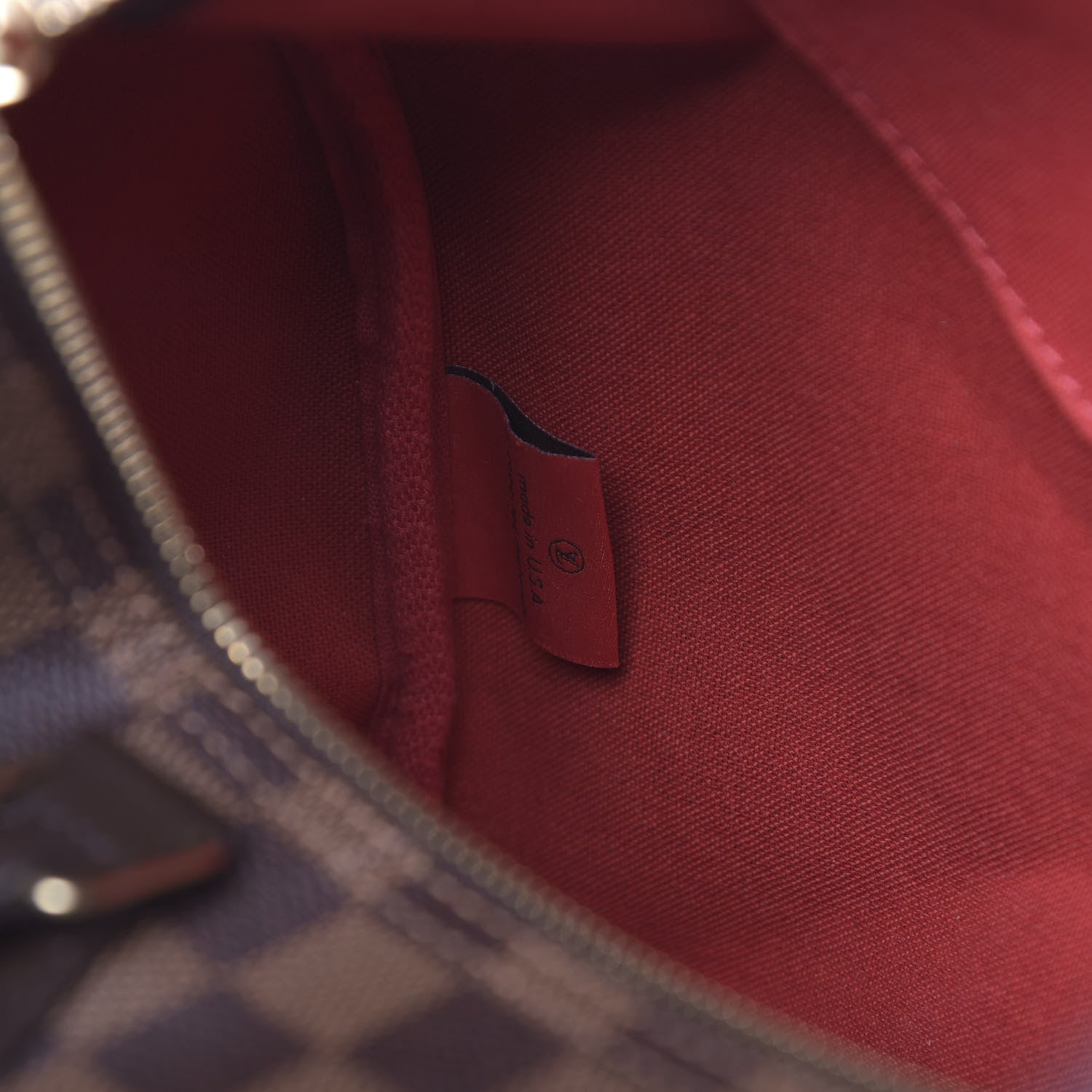 Louis Vuitton Damier Ebene Speedy 35 8 of 12