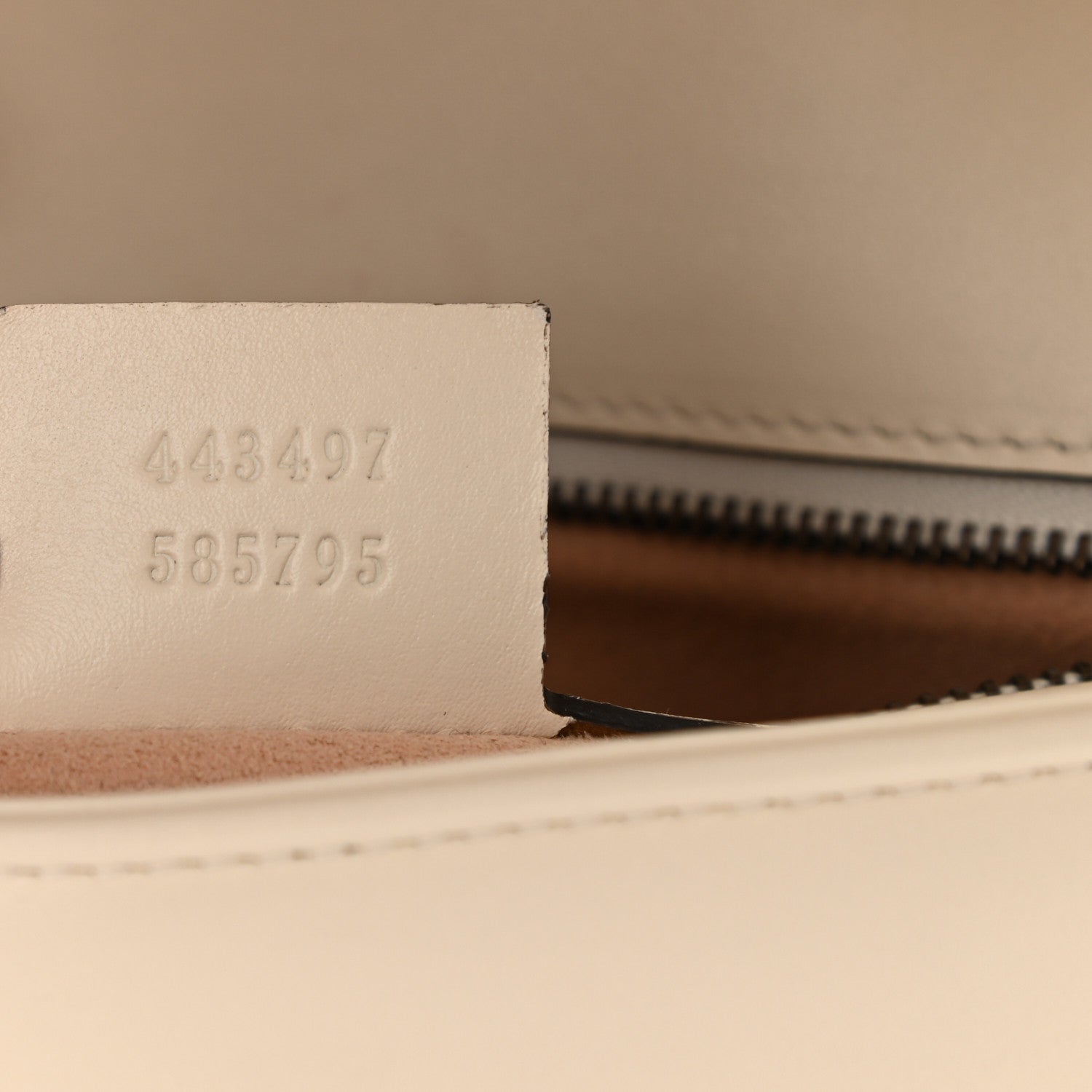 Gucci Calfskin Matelasse Small GG Marmont Shoulder Bag White 7 of 12