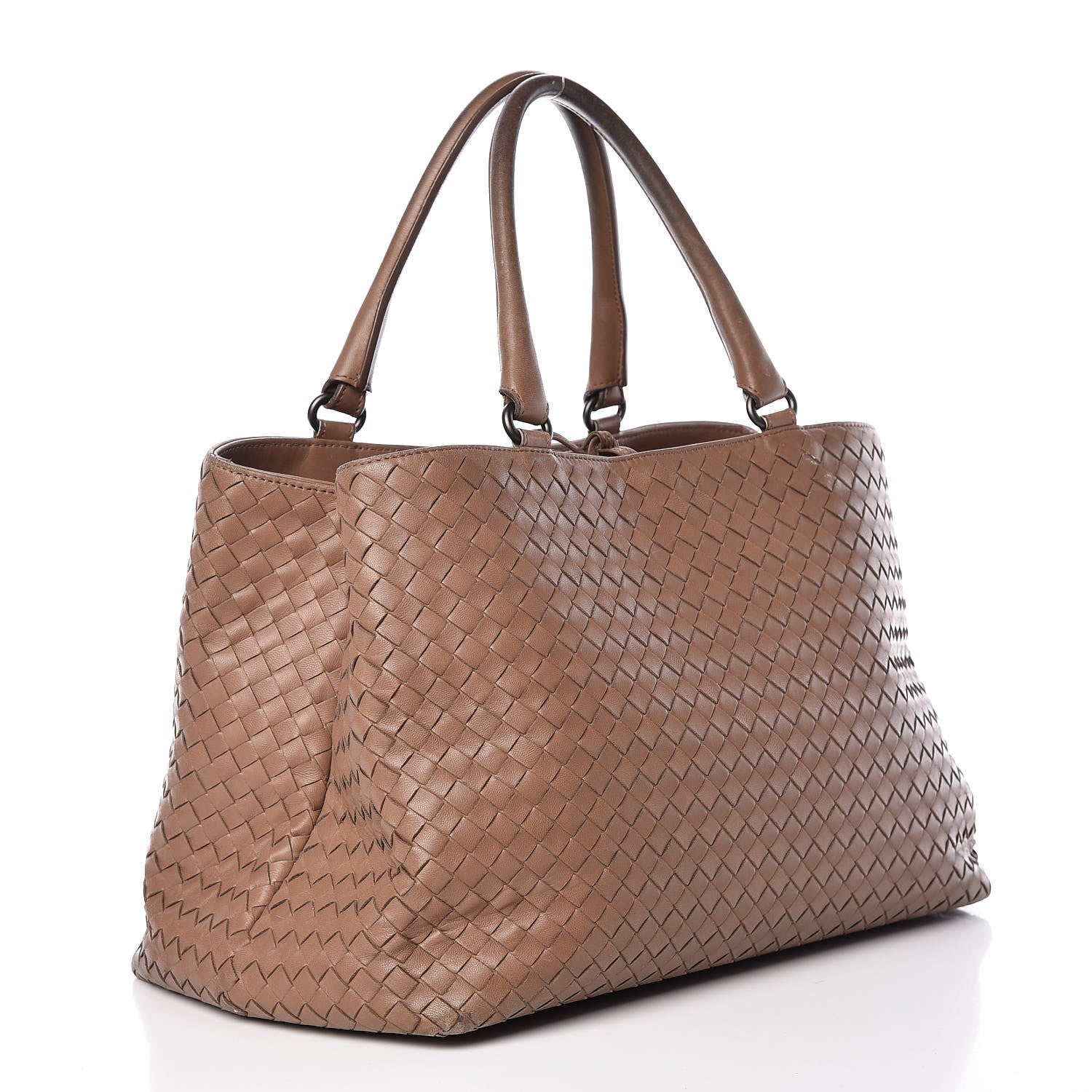 Bottega Veneta Nappa Intrecciato Milano Tote Toffee 3 of 33