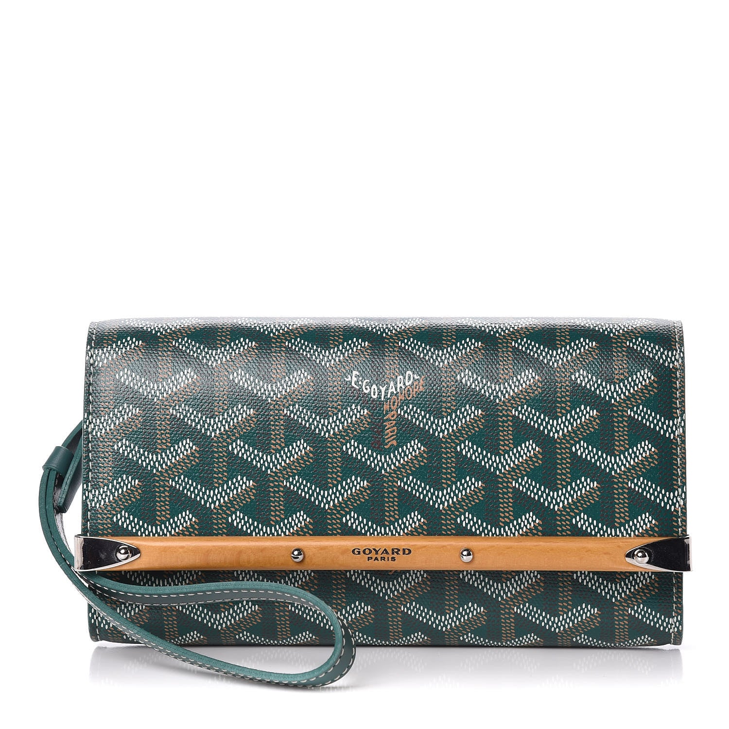 Goyard Goyardine Monte Carlo Mini Phone Case Green 1 of 7