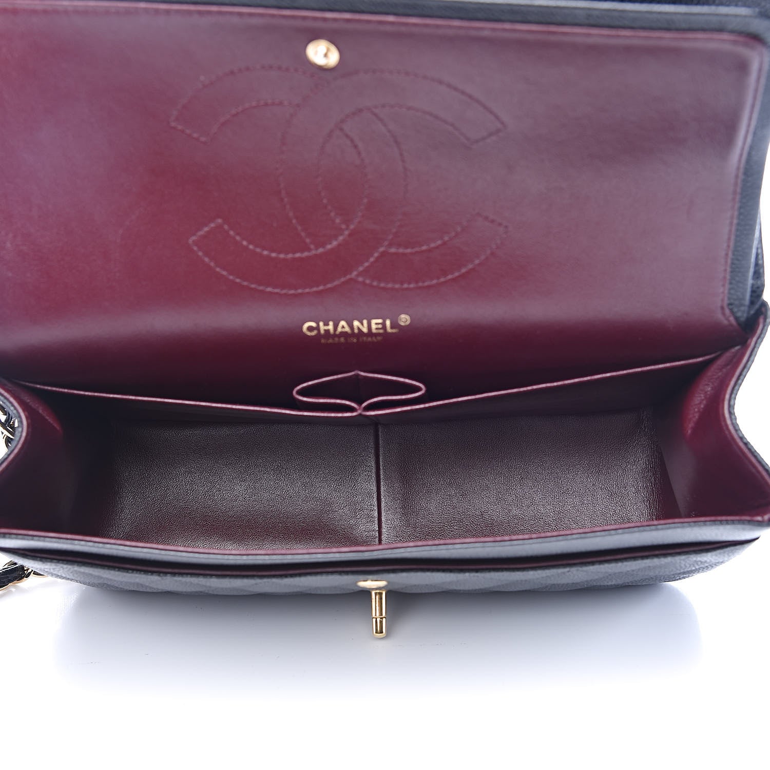 Chanel Caviar Quilted Jumbo Double Flap Black 5 of 14