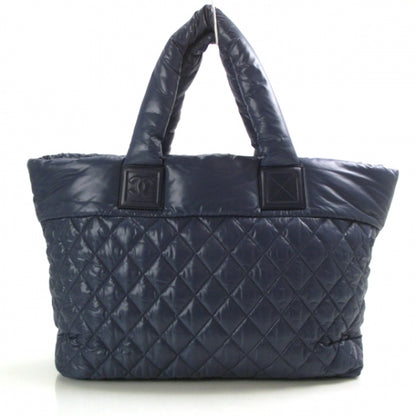Chanel Nylon Coco Cocoon Large Tote Blue 3 of 11