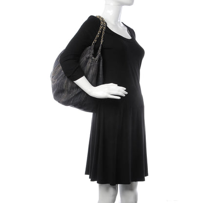 Chanel Denim XL Coco Cabas Tote Dark Blue 2 of 14