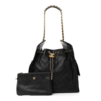 Chanel Caviar Quilted Medium Chanel 25 Handbag Black 3 of 12