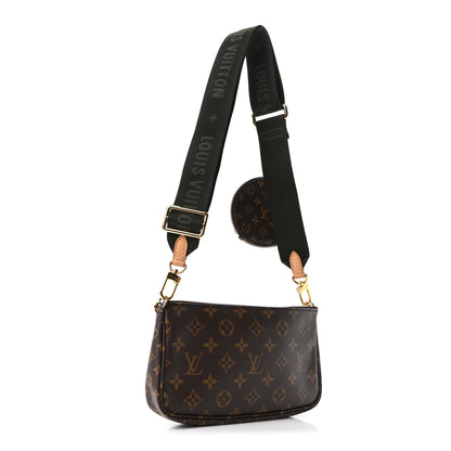 Louis Vuitton Monogram Multi Pochette Accessories Kaki Kaki 3 of 9
