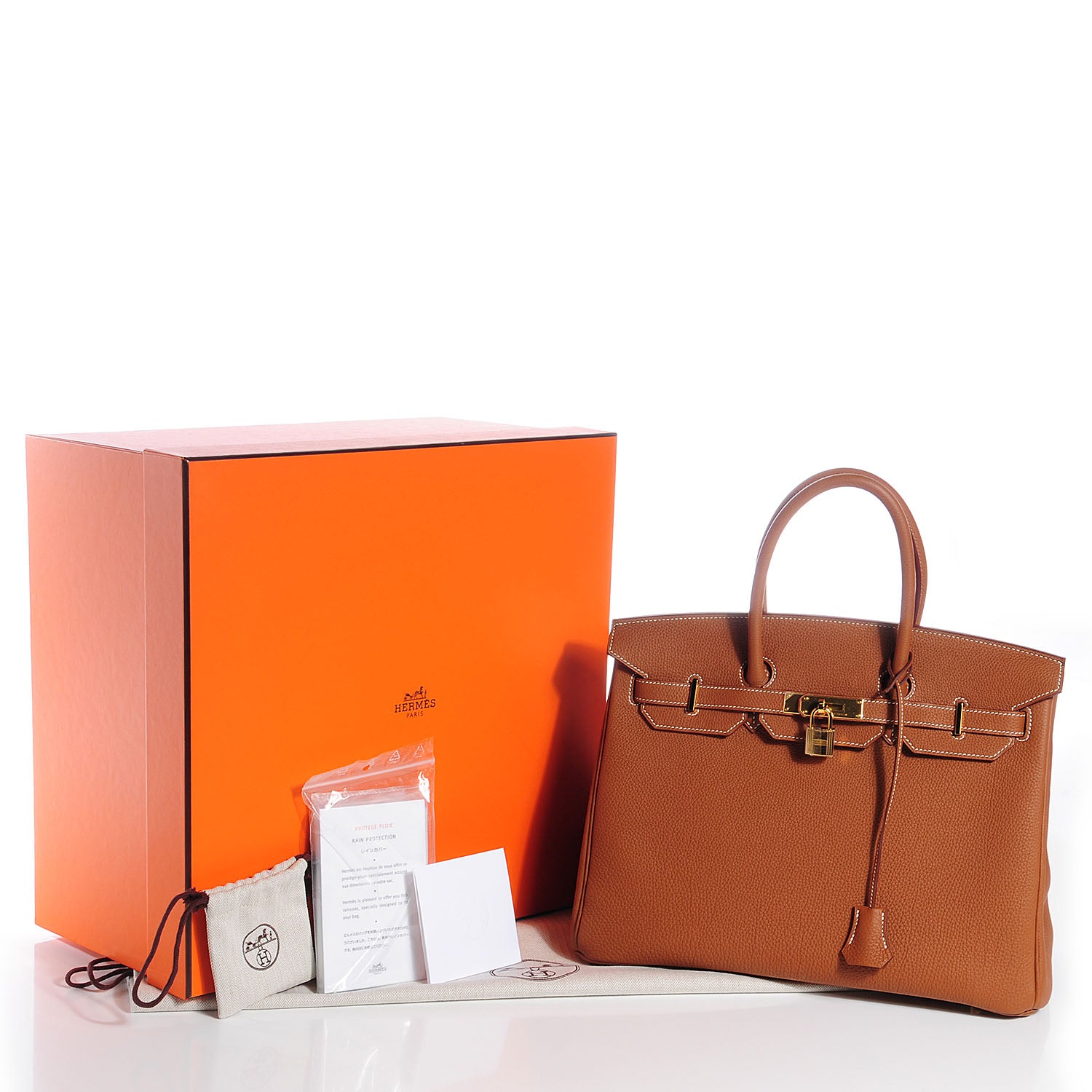 Hermes Togo Birkin 35 Gold 17 of 23
