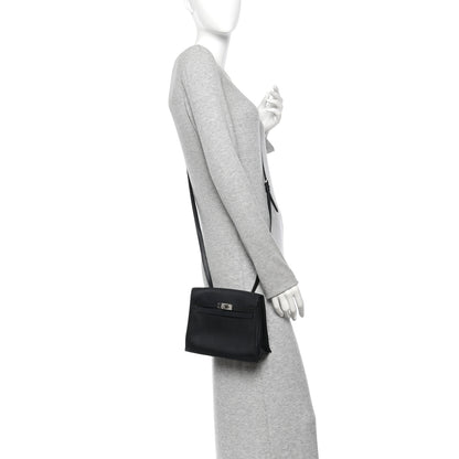 Hermes Swift Kelly Danse II Belt Bag Black 2 of 10