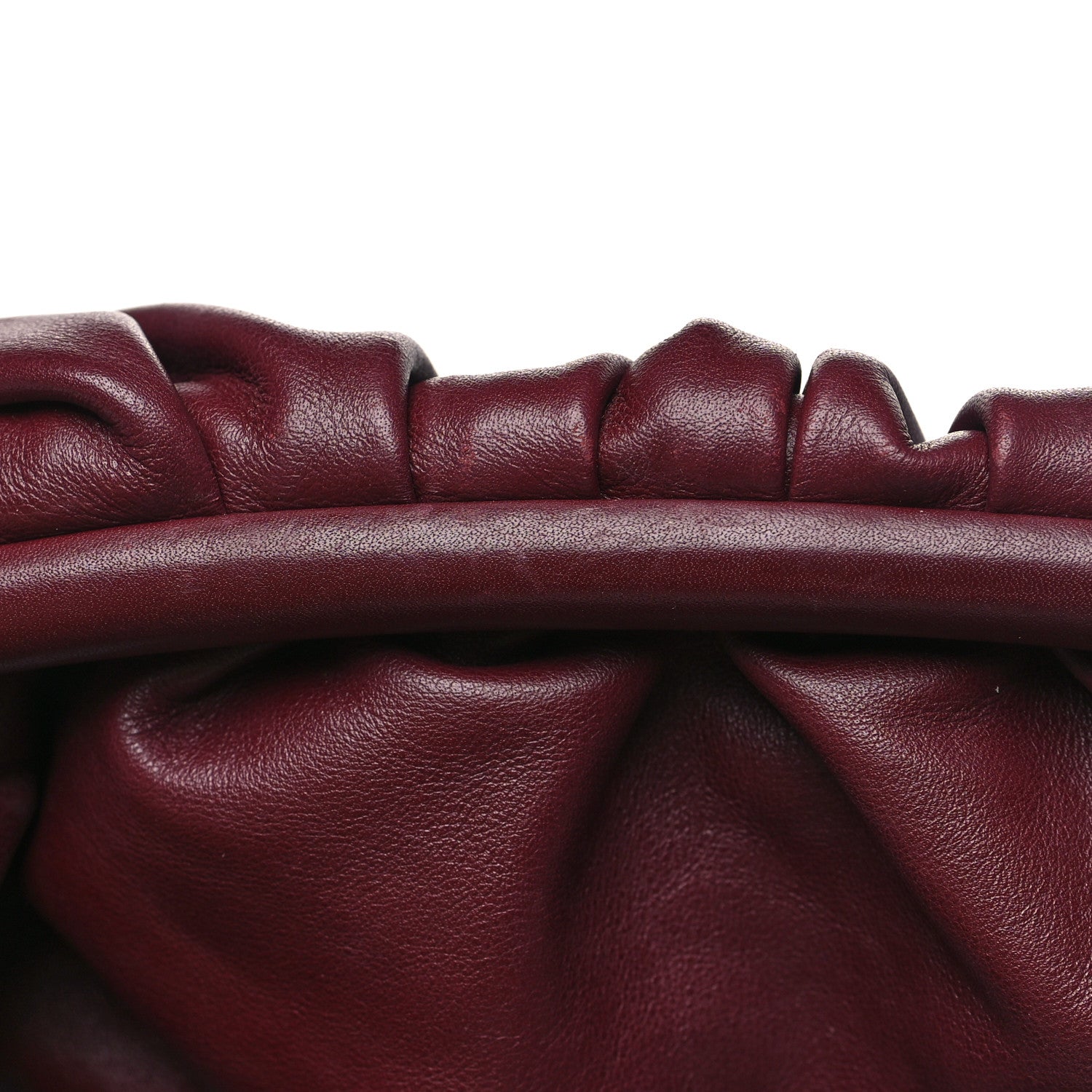 Bottega Veneta Smooth Butter Calf The Pouch Oversized Clutch Bordeaux 11 of 11