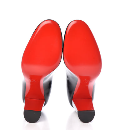 Christian Louboutin Patent Lady Gena 85 Pumps 37 Black 6 of 9