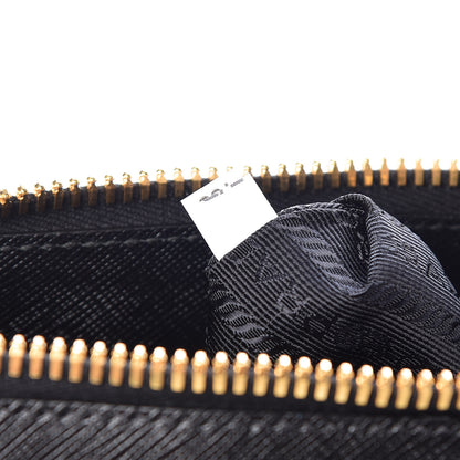 Prada Saffiano Lux Large Promenade Tote Black 7 of 11