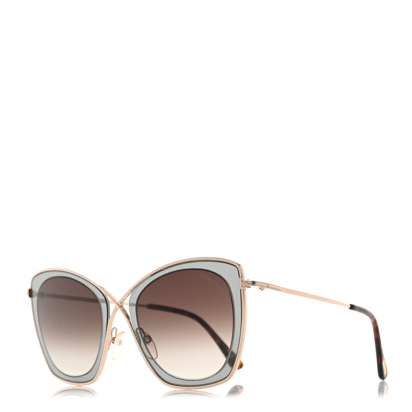 India TF605 Sunglasses Green