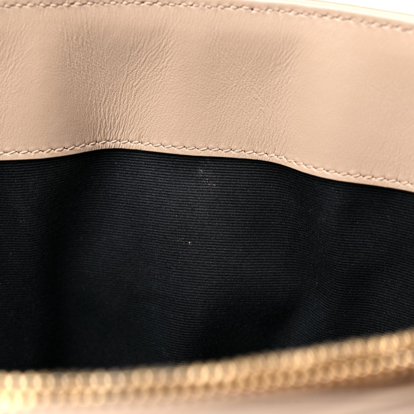 Calfskin Y Quilted Monogram Medium Loulou Chain Satchel Dark Beige