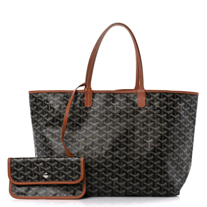 Goyard Goyardine Saint Louis PM Black Gold 1 of 10