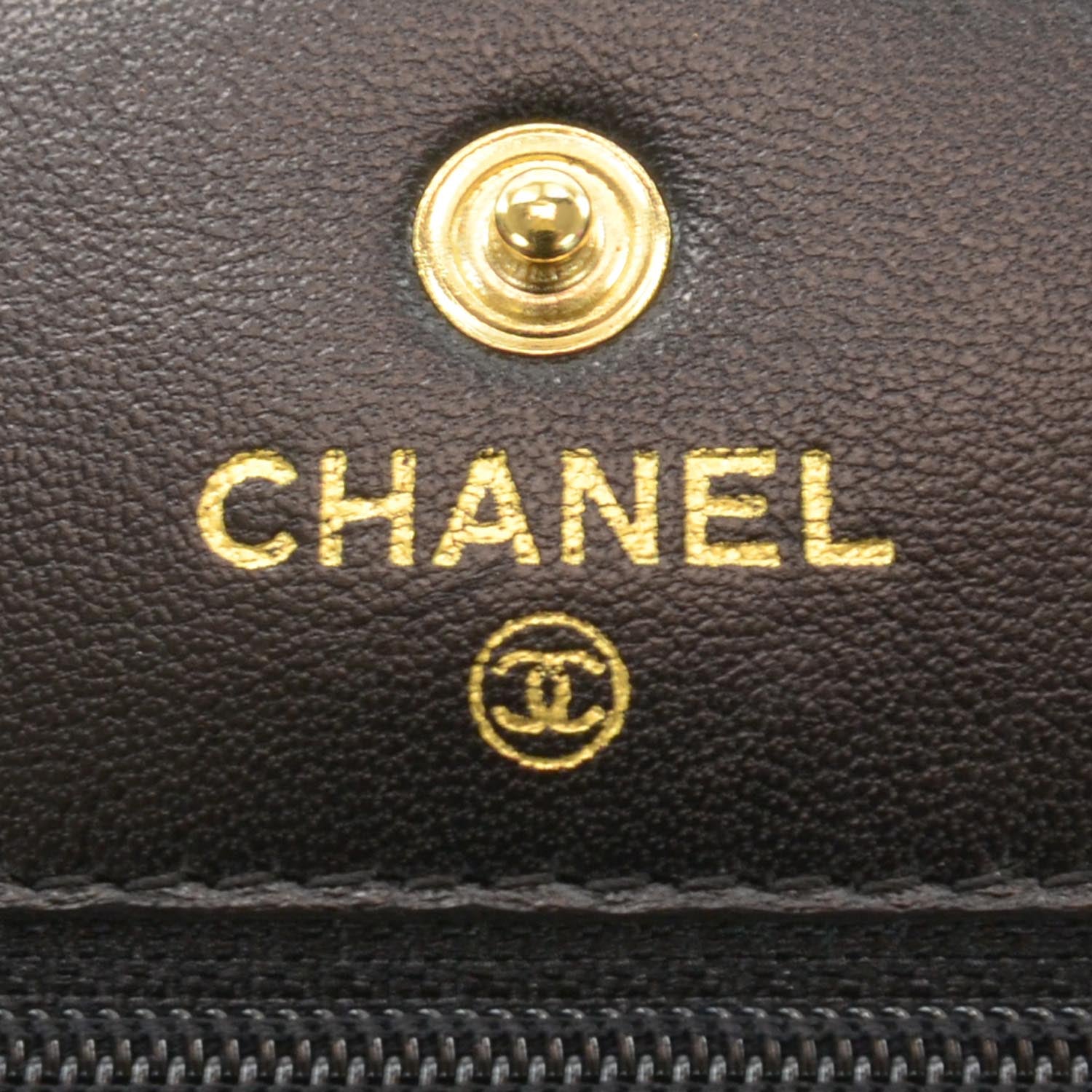 Chanel Caviar Wallet on Chain WOC Black 5 of 8