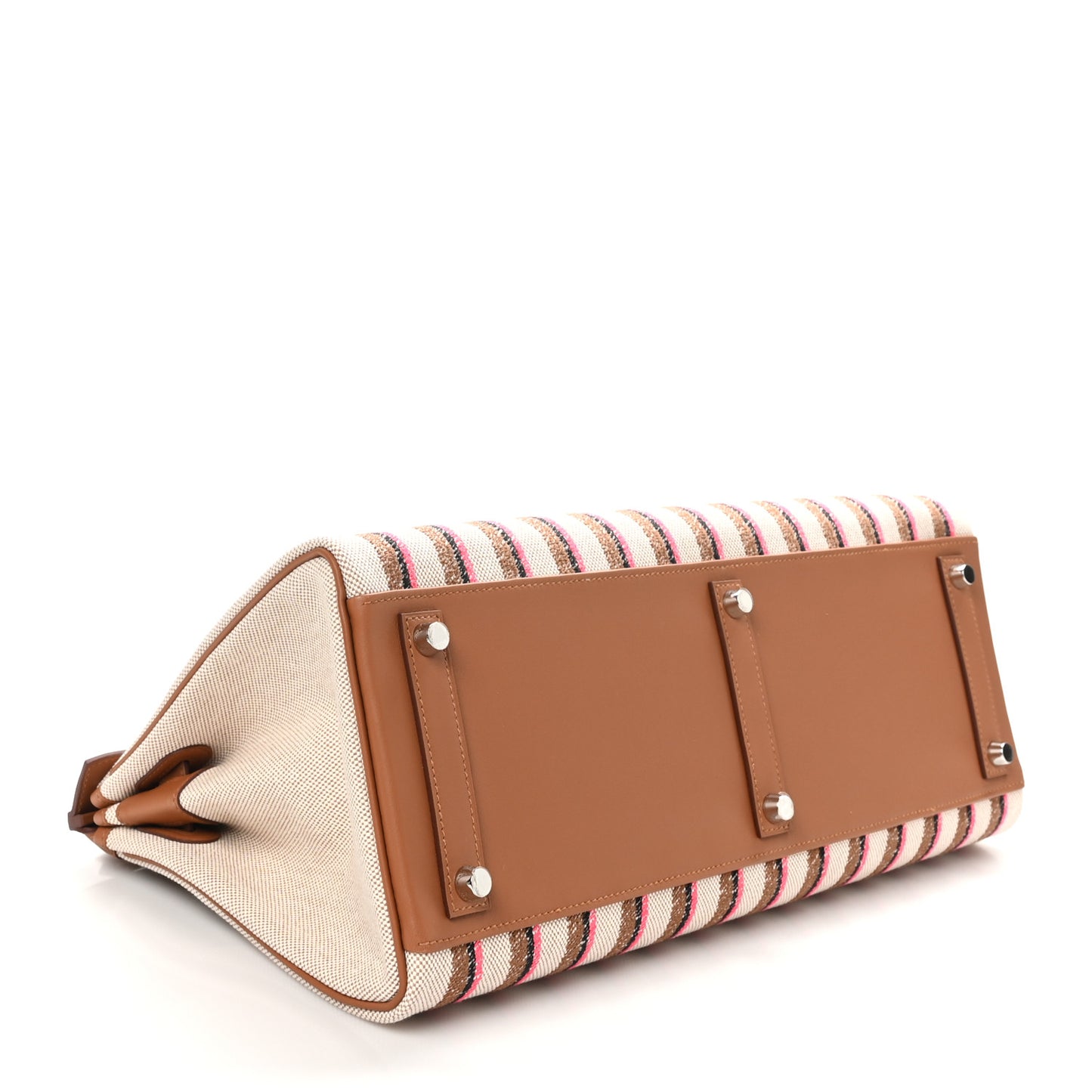 Toile Swift Broderie Shoulder Birkin Light 39 Gold Fauve Rose Pop Black