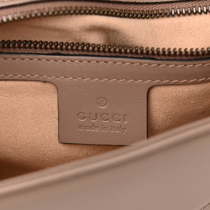 Gucci Calfskin Matelasse Small GG Marmont Shoulder Bag Porcelain Rose 6 of 11