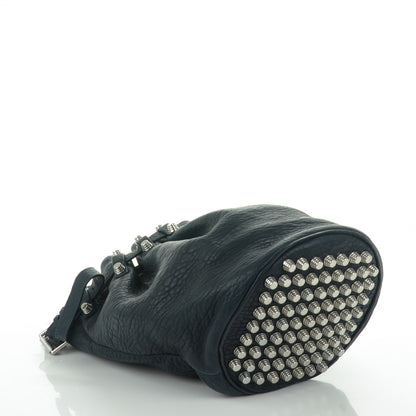 Alexander Wang Pebbled Lambskin Diego Bucket Bag Neptune 4 of 6