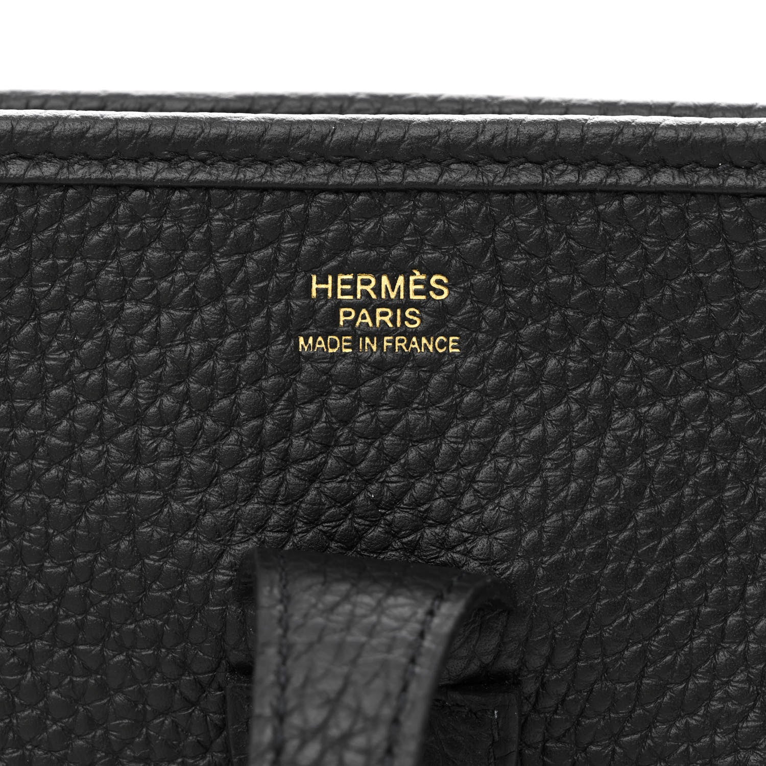 Hermes Taurillon Clemence Evelyne III PM Black 6 of 13