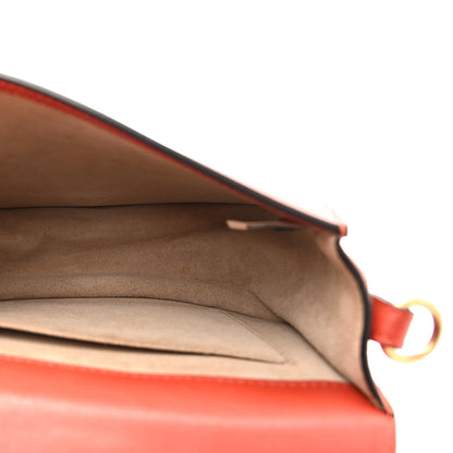 Chloe Calfskin Suede Medium Nile Bracelet Bag Earthy Red 5 of 14