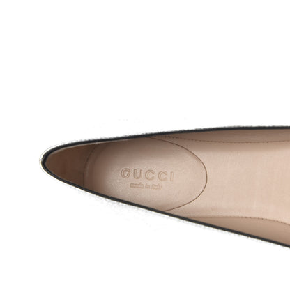 Gucci Galassia GG Marmont Fringe Flats 37.5 Argento 7 of 10