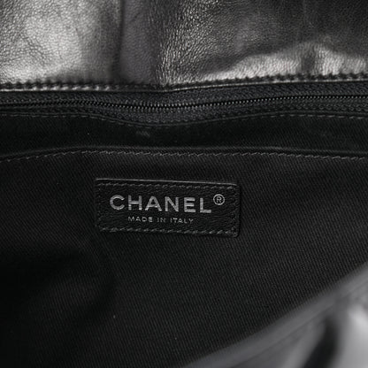 Chanel Vinyl Quilted In The Business Flap Bag Black 6 of 10