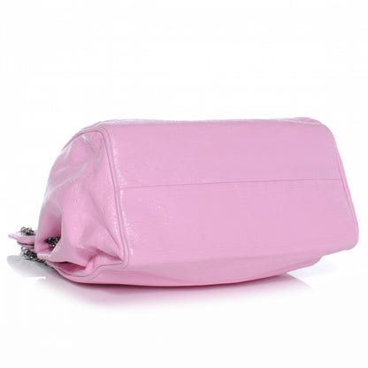 Chanel Glazed Calfskin Quilted Lucky Charms Accordion Flap Pink 4 of 7